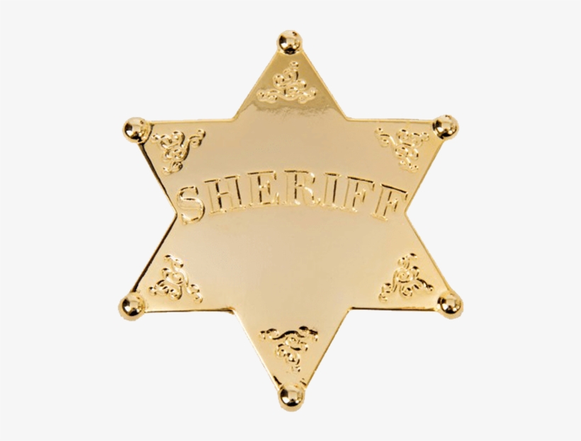 Gold-plated Sheriff Badge - Sheriffstern 1790 James Wilson Versilbert, transparent png