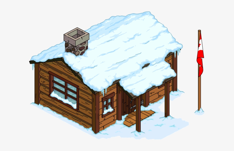 Virgil's Cabin Snow Menu - Simpsons Tapped Out Virgil, transparent png