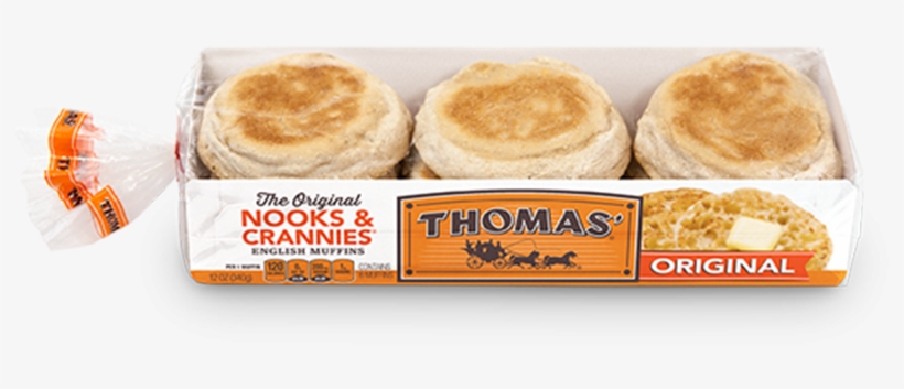 Thomas Original English Muffins Product - Bagel, transparent png