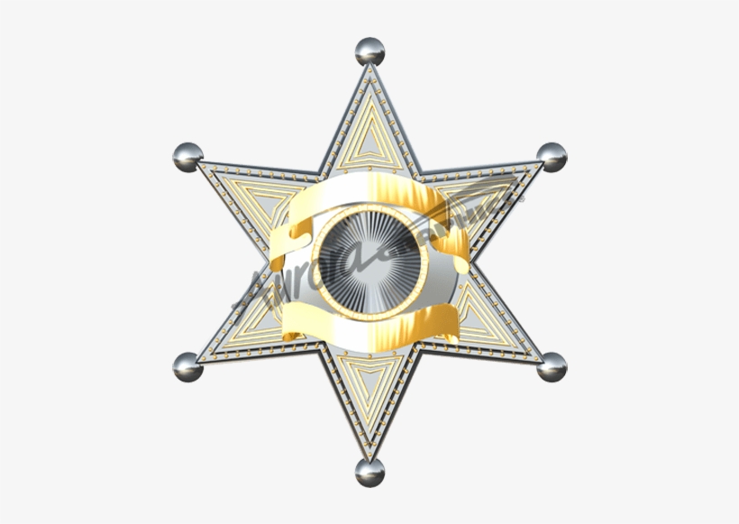 Sheriff Badge - Star Of David, transparent png