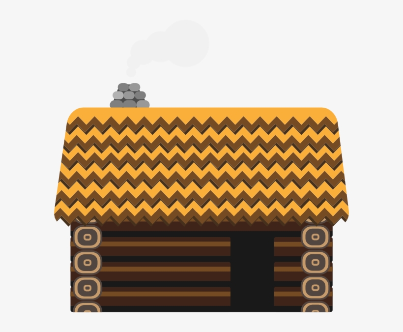 Cabin Png Pic - Gender Neutral Baby Show Invitations Ducks, transparent png