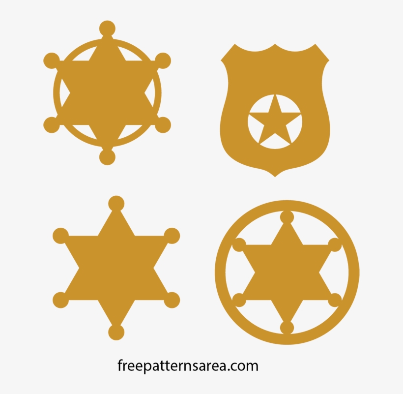 The Sheriff's Badge Has An Ironic Meaning Against The - Bullet And Numbering Icon, transparent png