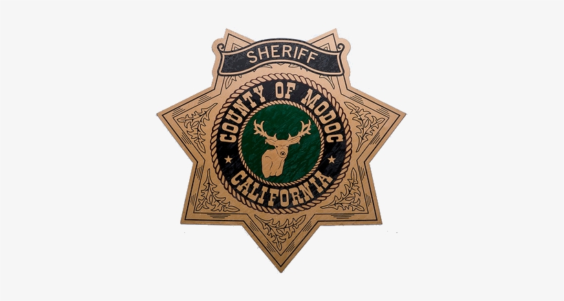 Badge Of The Sheriff Of Modoc County - Krcr, transparent png
