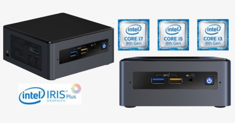 Intel Coffee Lake Bean Canyon Nuc Mini Desktop - Pc Specialist Core I5-7600k 16gb 3tb + 120gb Ssd Geforce, transparent png