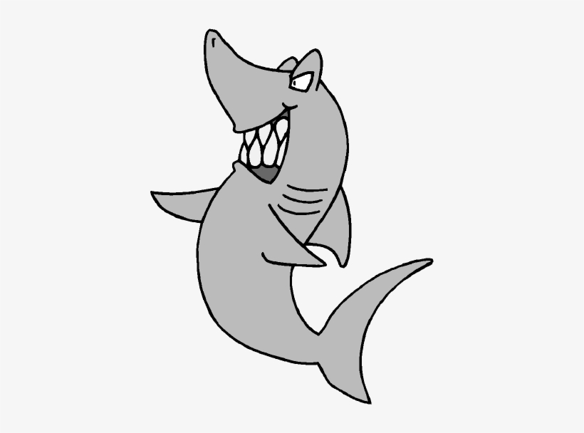 Download - Cartoon Shark Png, transparent png
