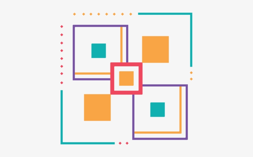 컬러, 사각형, 아니, 대강, 형, 청록색, 자홍색, 프레임, - Rectangle, transparent png