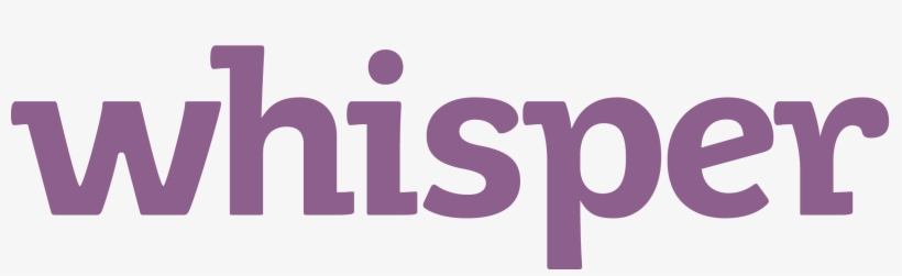 What Is Whisper - Whisper App Logo Png, transparent png