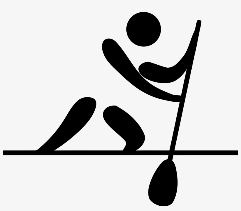 File Canoeing Flatwater Pictogram Wikimedia Commons - Olympic Canoeing, transparent png