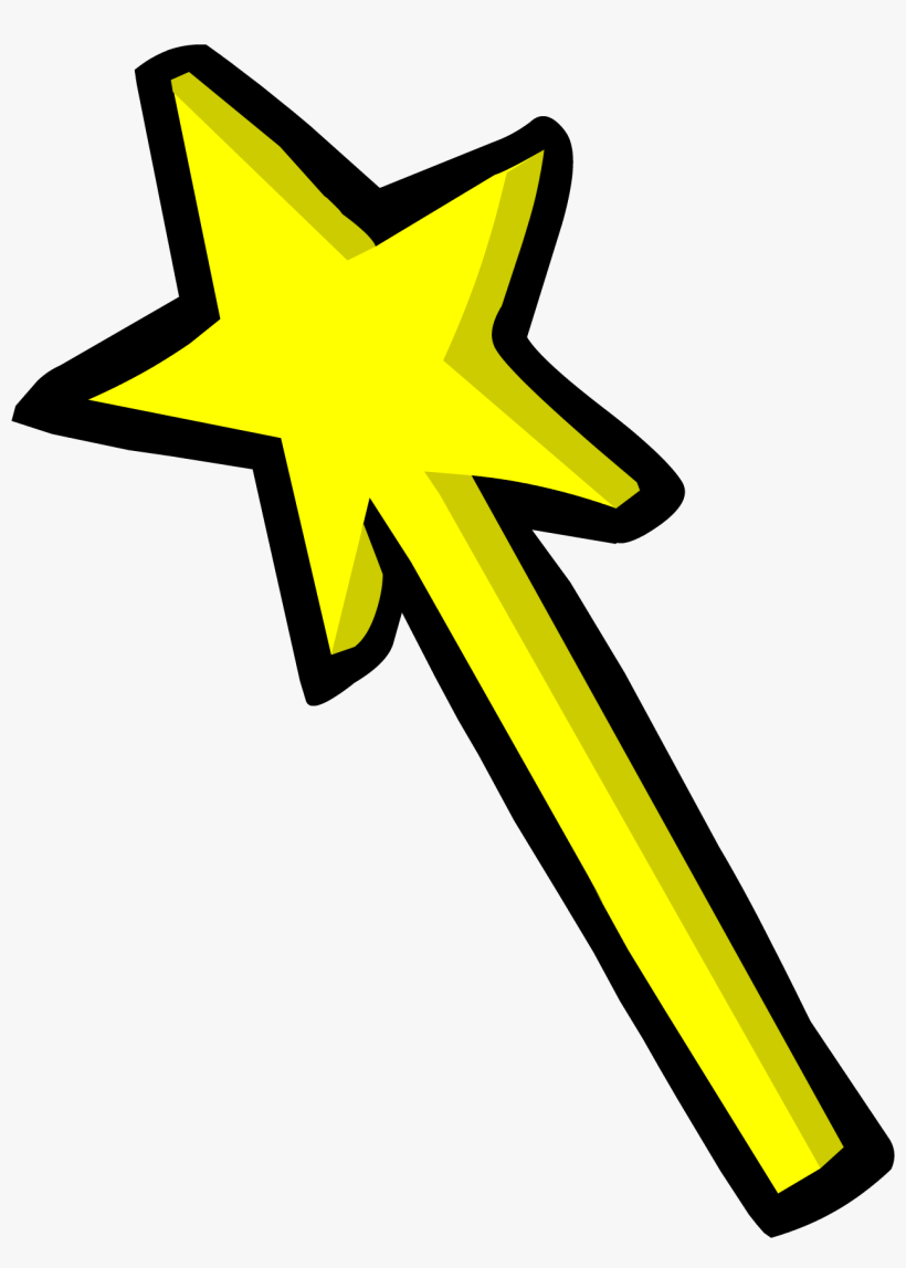Magic Wand - Club Penguin Magic Wand, transparent png
