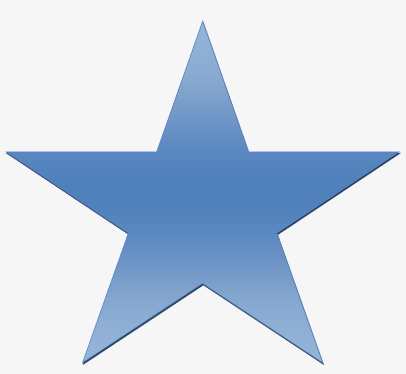 Blue Gradient Star - Newcastle Brown Ale Star, transparent png