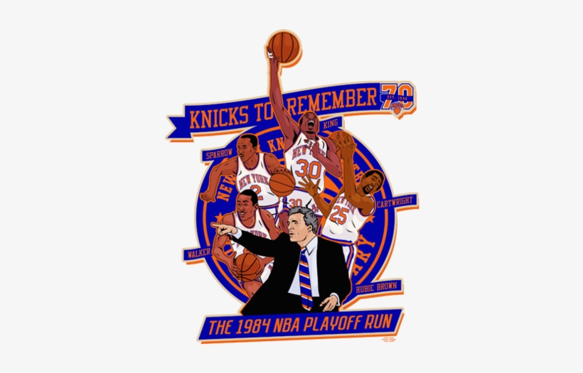 Knicks To Celebrate The 1984 Nba Playoff Run - New York Knicks, transparent png
