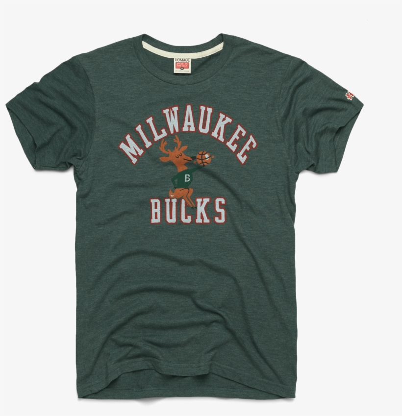 Image Of Milwaukee Bucks '68 - Active Shirt, transparent png