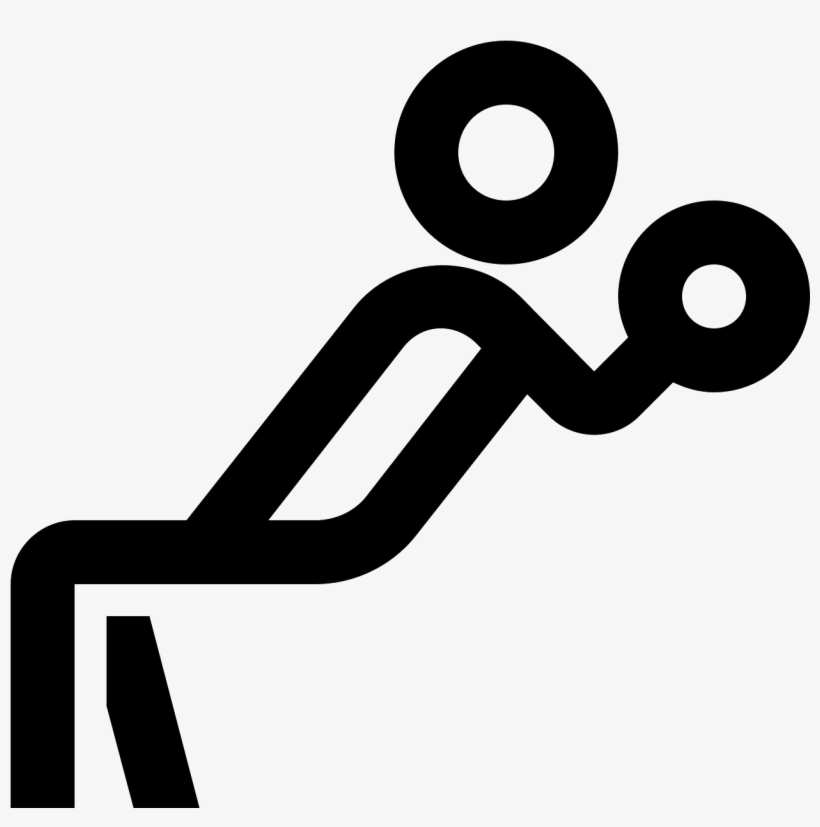This Is An Image Of A Person Sitting In A Chair - Weight Machine Logo Black, transparent png