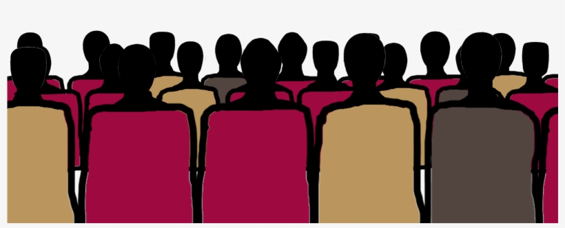 Drew This Graphic To Be Used In A Video I Am Working - People Sitting In Rows, transparent png
