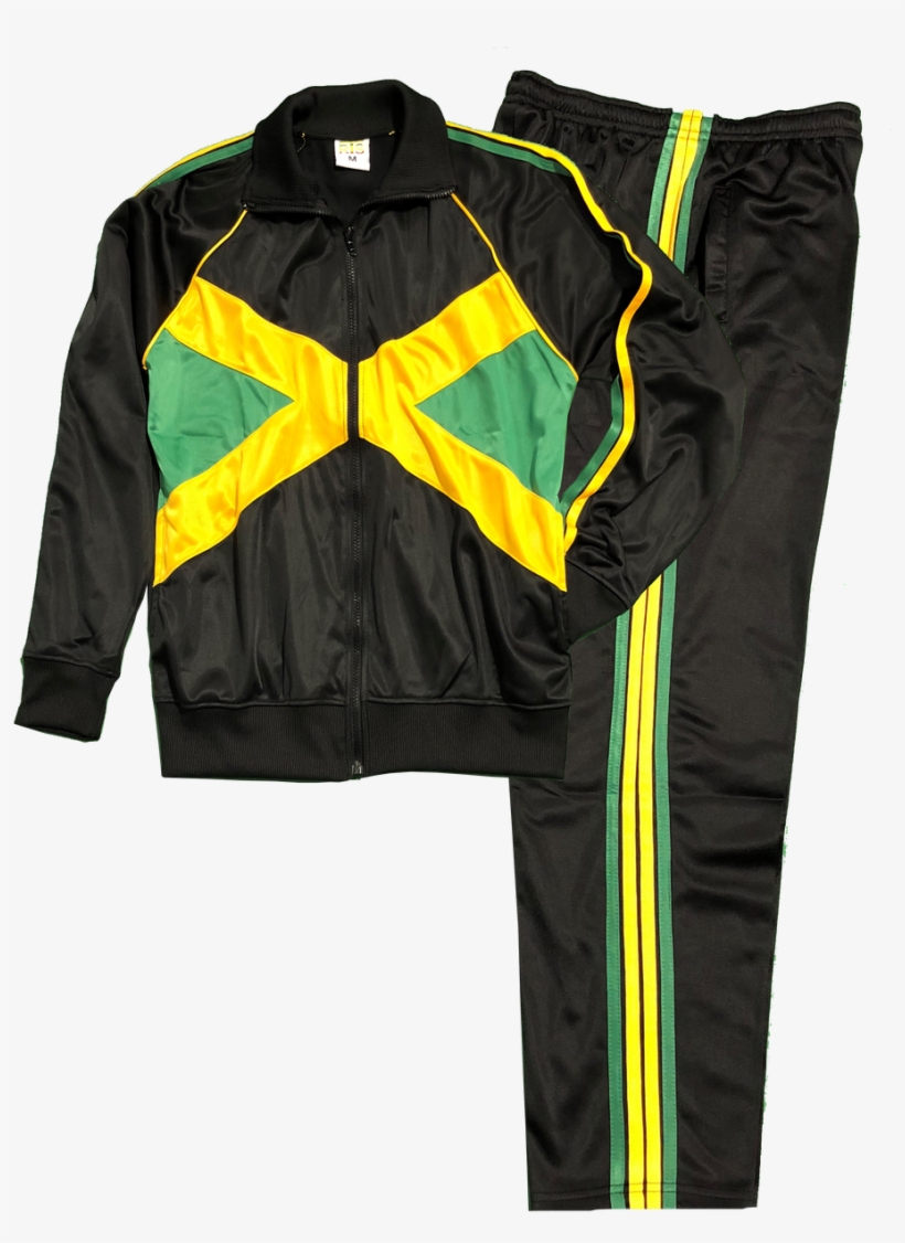 Jamaica Track Suit - Zipper, transparent png