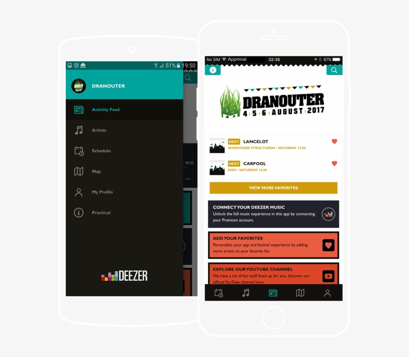 Dranouter - Deezer, transparent png