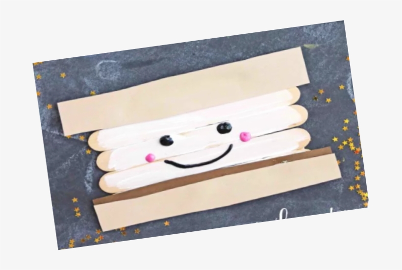 Smore Craft Lincoln Public Library Png Popsicle Stick - Wood, transparent png