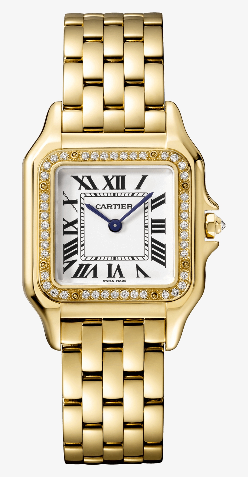 Re De Cartier, Yellow Gold, - Cartier Panthere De Cartier Wjpn0009, transparent png