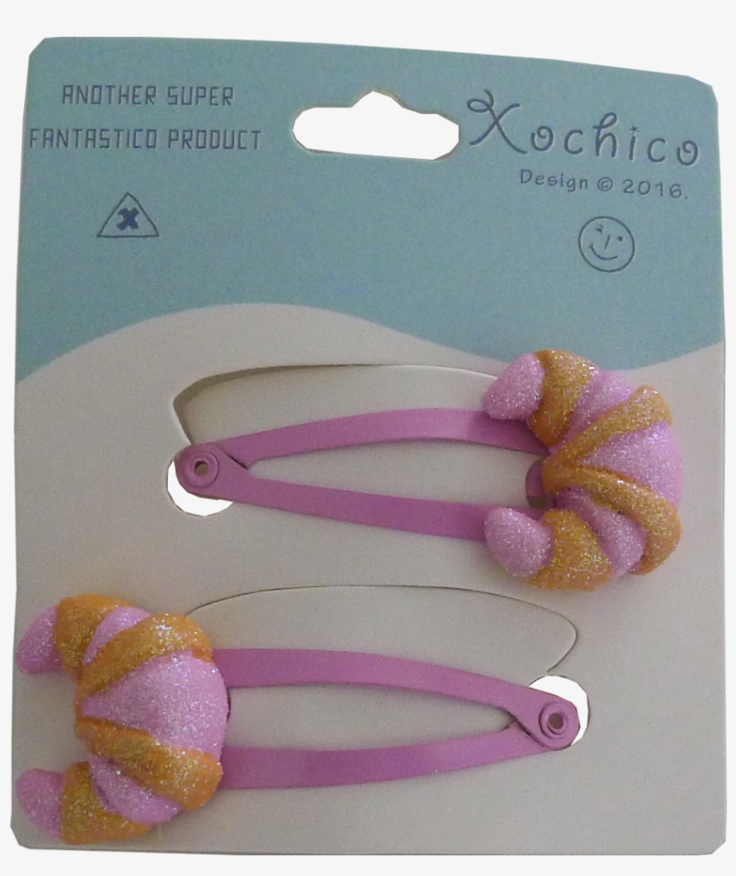 Cuernitos Hair Clips - Pan Dulce, transparent png