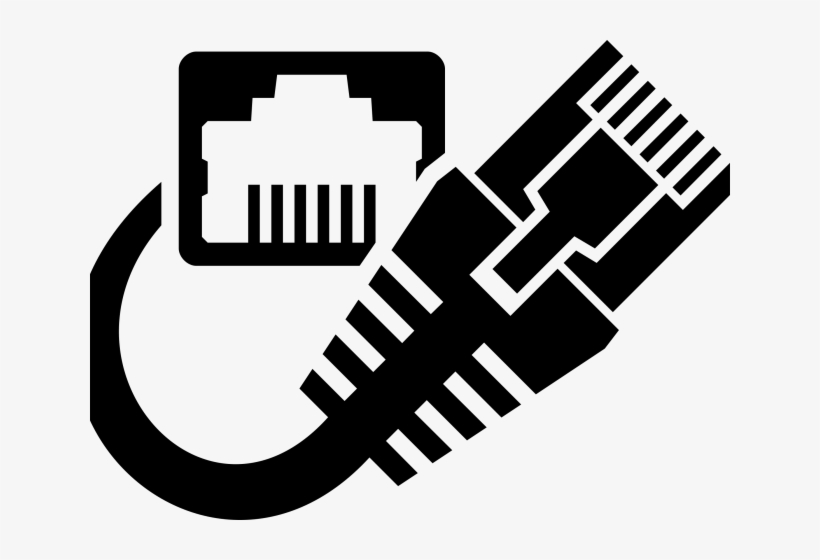 Wire Internet Cliparts - Ethernet Clip Art, transparent png