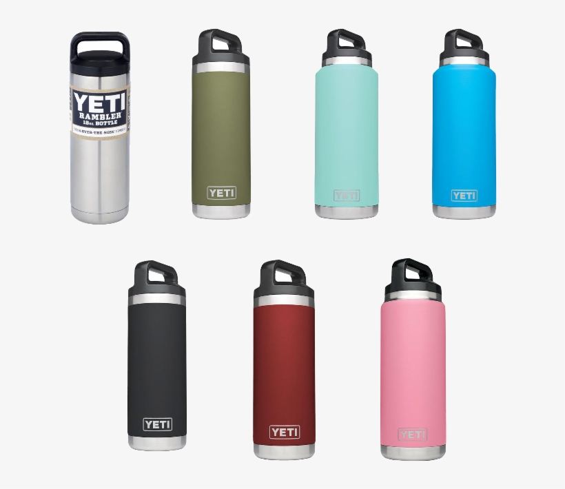 Yeti 18oz Bottle - Yeti Rambler Bottle Black, transparent png
