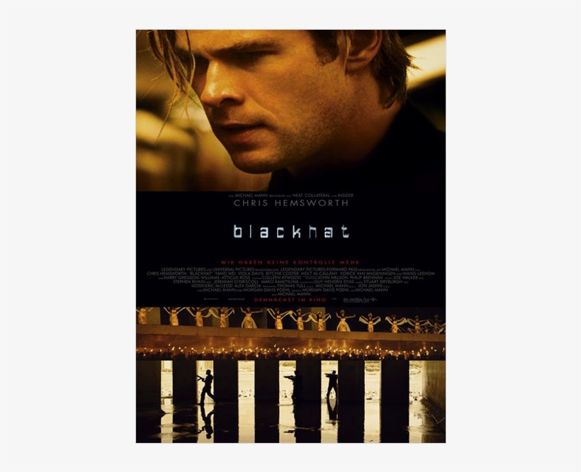 Michael Mann - Blackhat 2015, transparent png