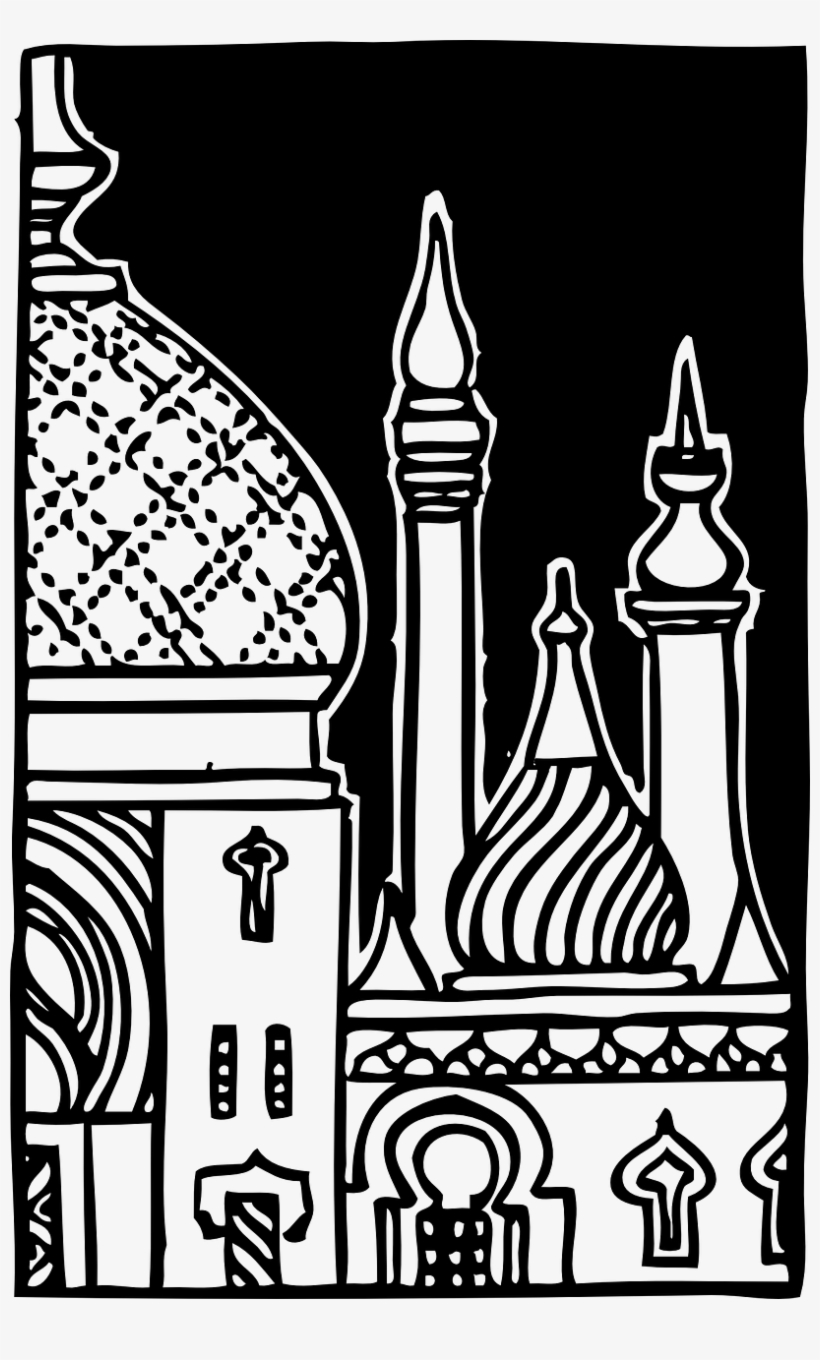Clipart Freeuse Architecture Vector Free - Islamic Architecture Clip Art, transparent png