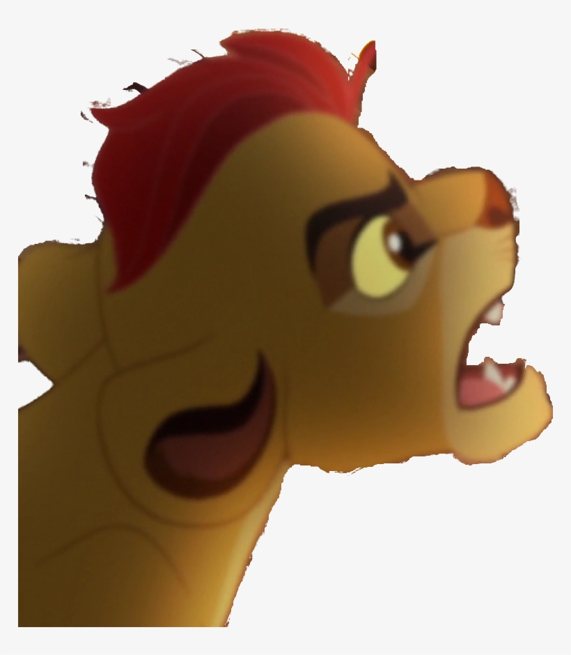 Kion Roaring Sideview Transparency - Cartoon, transparent png