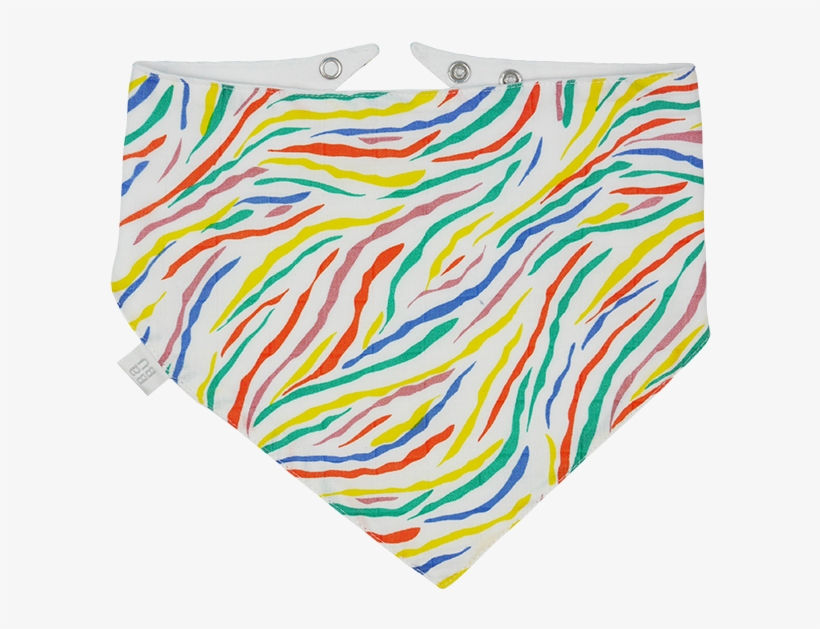 Dribble Bib Zebra Multi, transparent png