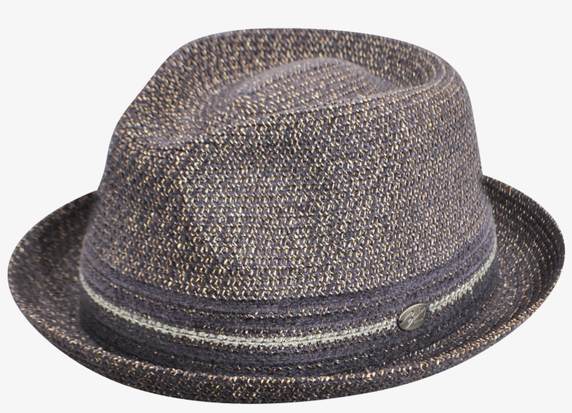 Bailey Vito Navy Mix Left Transparent V=1503936378 - Bailey Of Hollywood Male Mens Vito Braided Trilby, transparent png