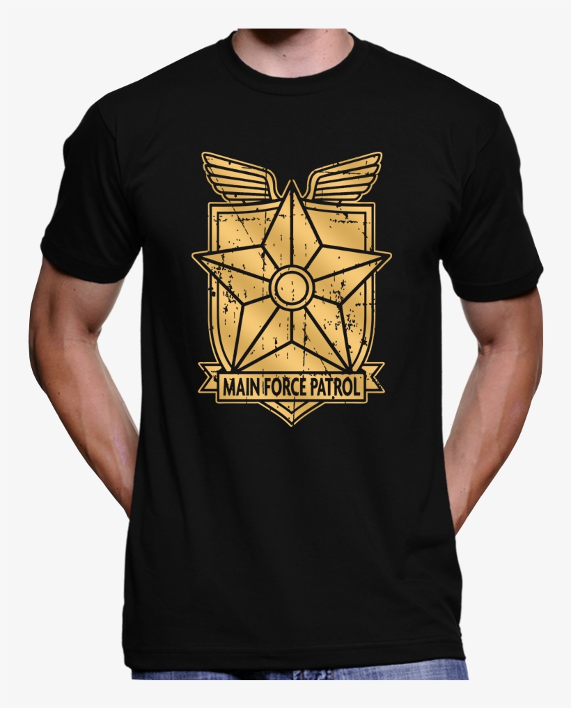 Mad Max Main Force Patrol Badge T-shirt / Hoodie - Free Tommy T Shirt, transparent png