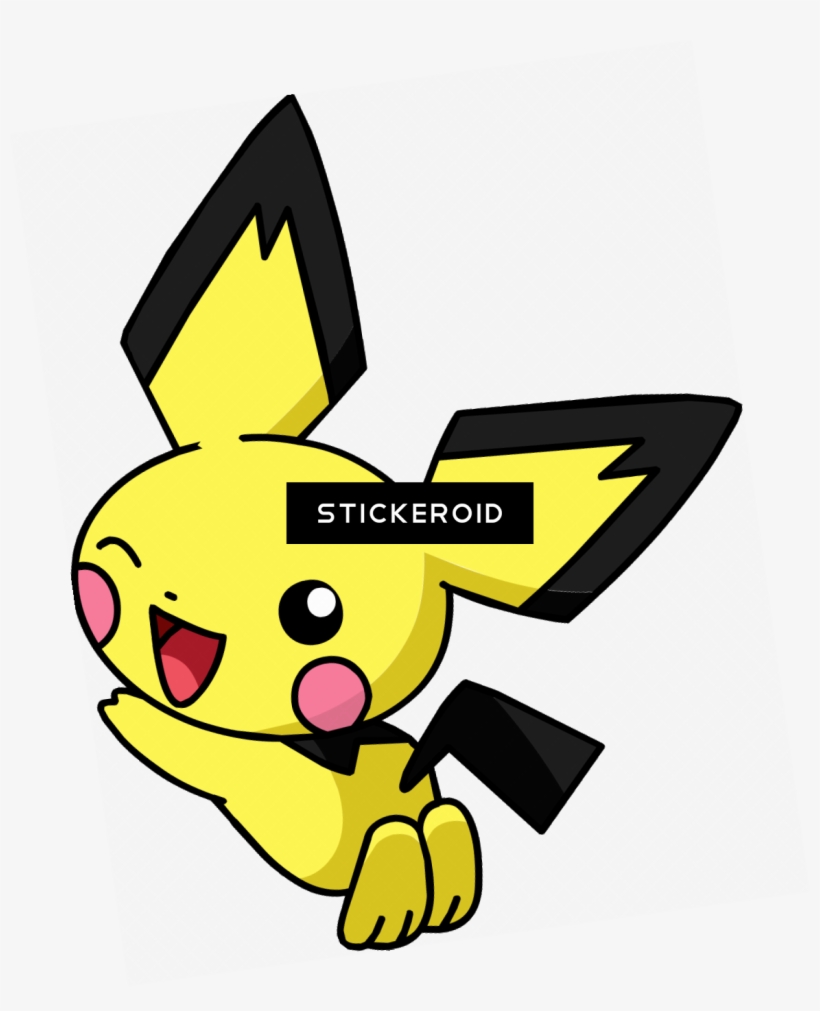 Anime Pokemon Cartoons - Pichu, transparent png