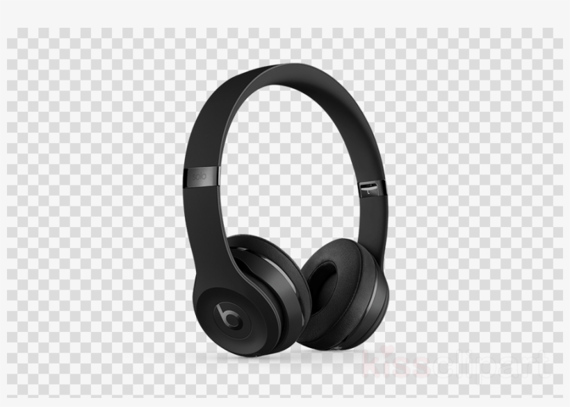 Beats By Dr Dre Solo 3 Wireless On-ear Headph Clipart - Beats By Dr Dre Solo 3 Wireless On-ear Headph, transparent png