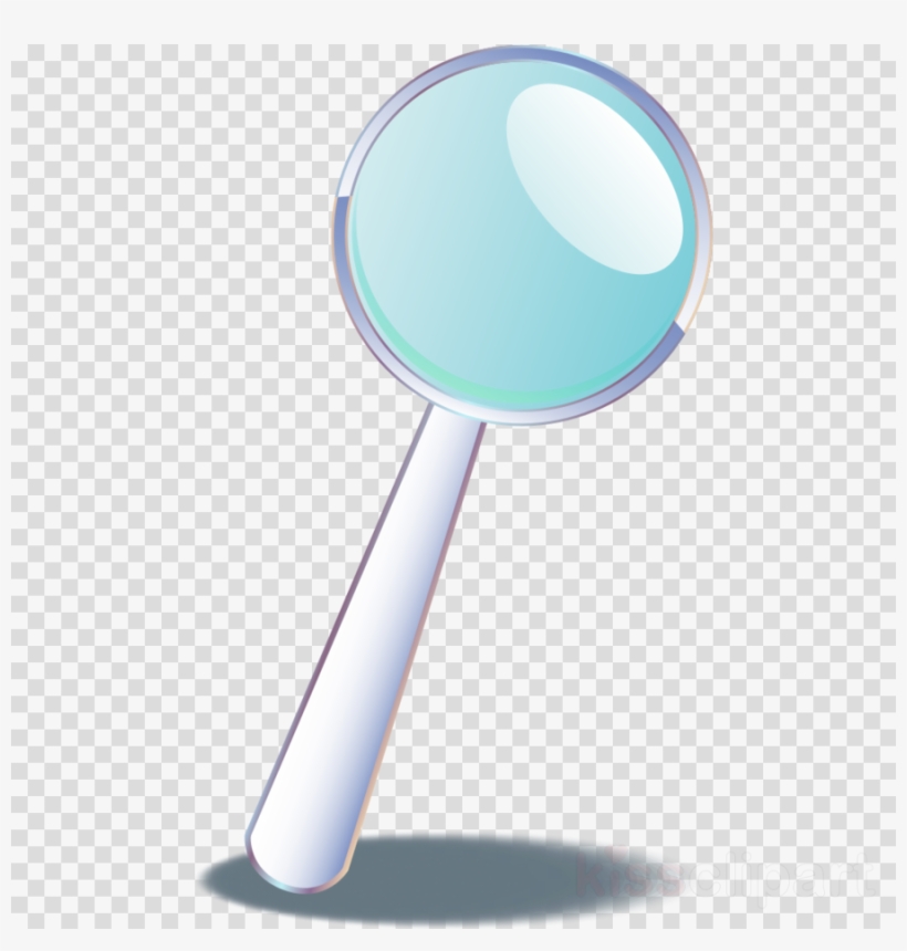 Magnifying Glass Clipart Magnifying Glass - Cucumber Slice Transparent, transparent png