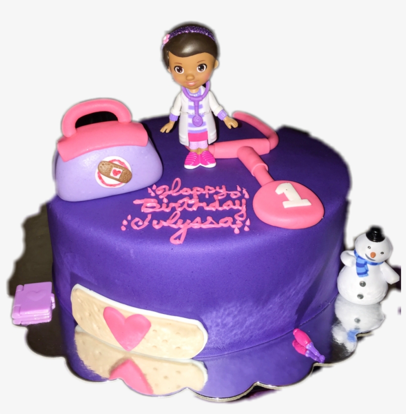 Doc Mcstuffins Cake, transparent png