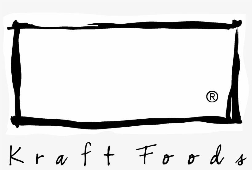 Kraft Logo Black And White - Logo, transparent png