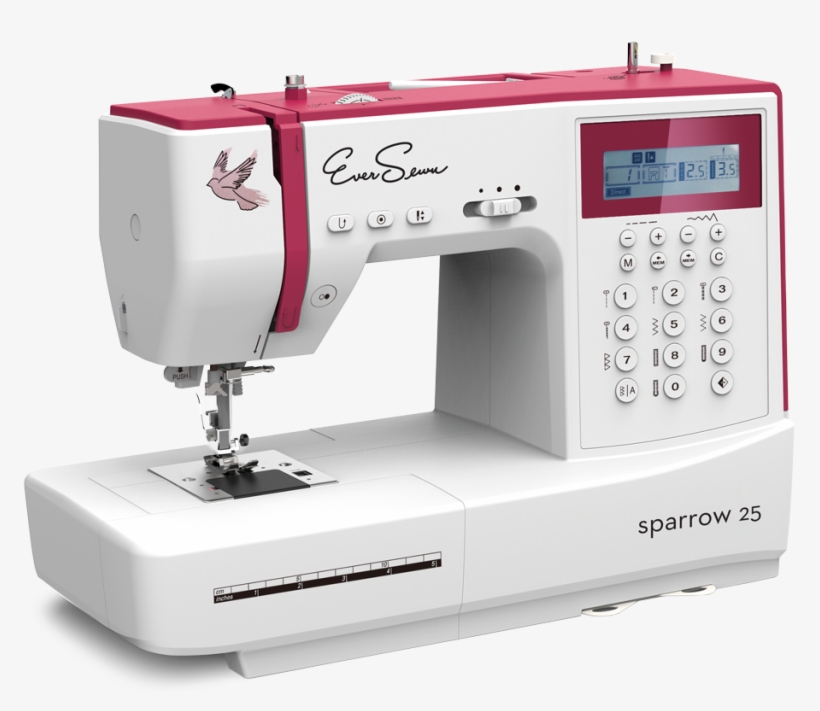Sewing Machines - Eversewn Sparrow 25 & Jr. Sew Steady Table Bundle, transparent png