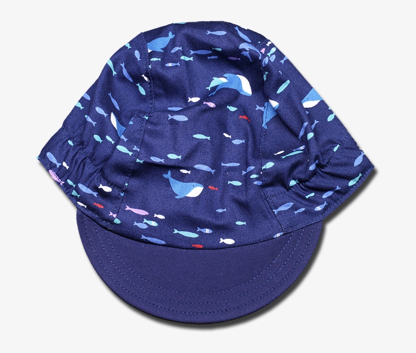 Little Blue Ocean Cycling Cap, transparent png