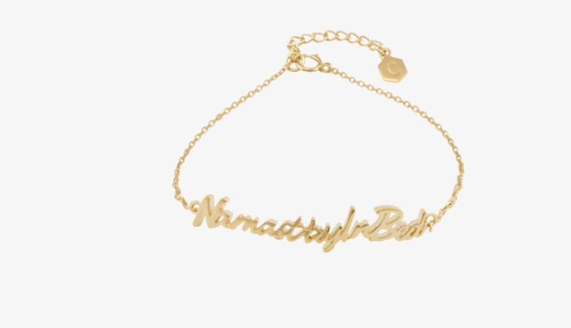 Namaste In Bed Signature Bracelet Ready To Wear Gold - Bracelet, transparent png