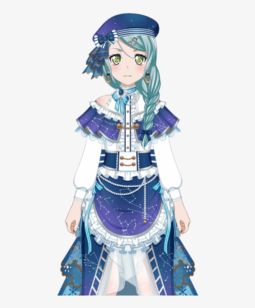Starry Sky Seen By The Twins Live2d Model - Cartoon, transparent png