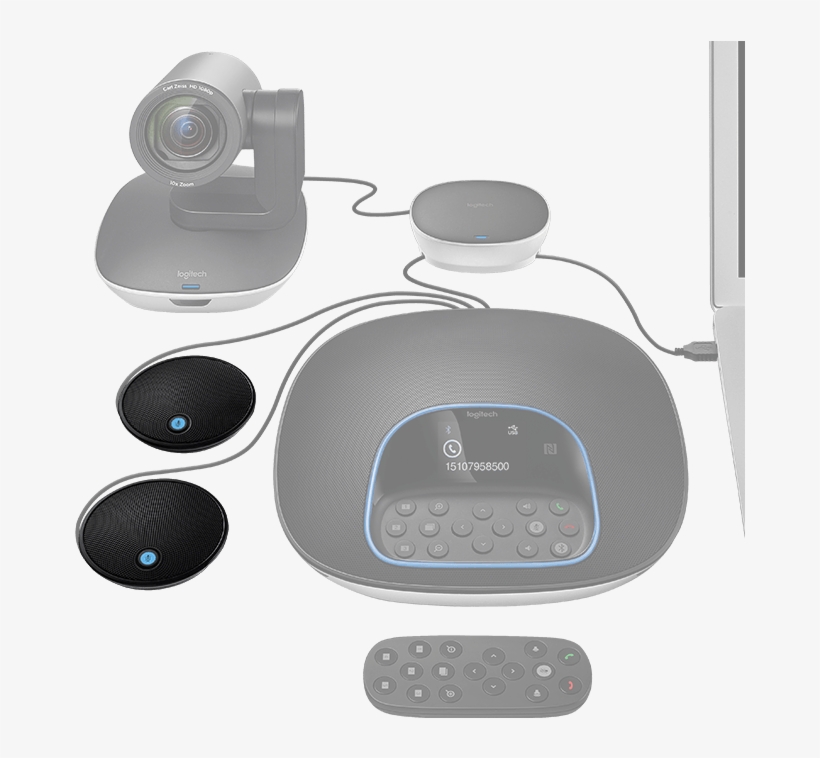 Group Expansion Mics - Logitech Group Expansion Microphone, transparent png