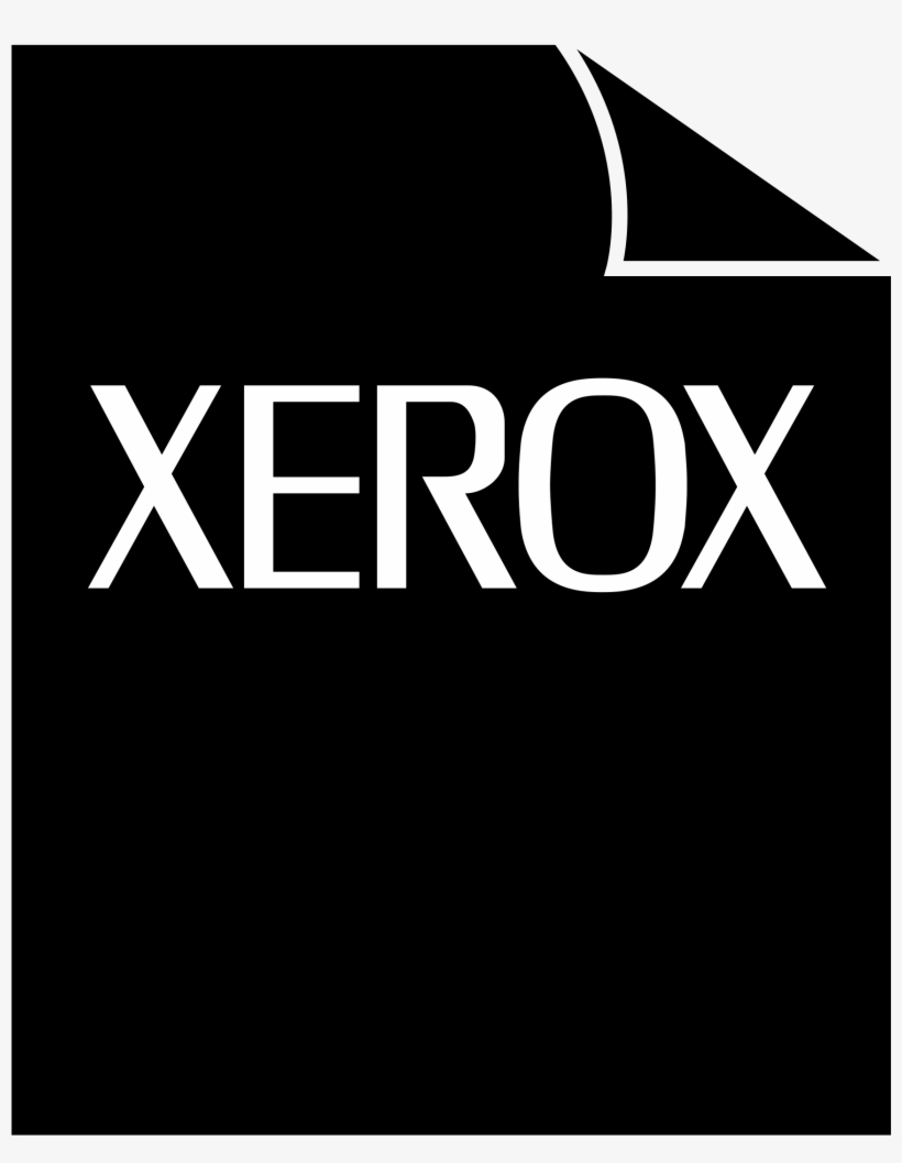 Xerox Logo Png Transparent - Logo, transparent png