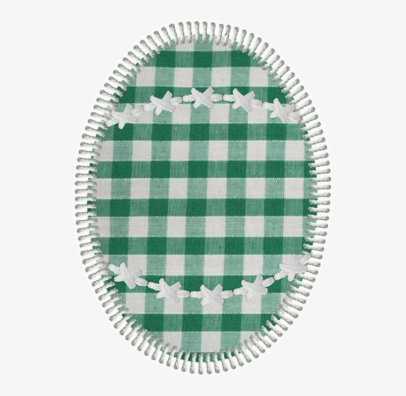 Easter, Egg, Patchwork, Sewing, Cross, Stitch, Gingham - Cross-stitch, transparent png
