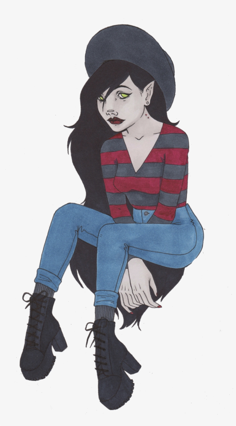 Catface Marceline, Adventure Time, Ms, Finn Jake - Sitting, transparent png