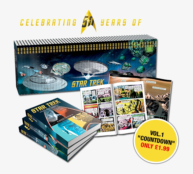 Subscribe Now Australian Customer Click Here - Star Trek Graphic Novel Collection 50 Years, transparent png