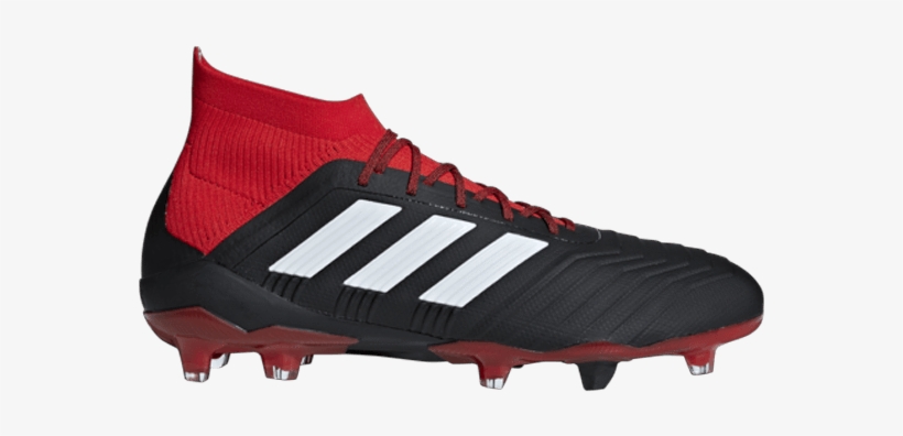 Adidas Predator 18.1 Red And Black, transparent png