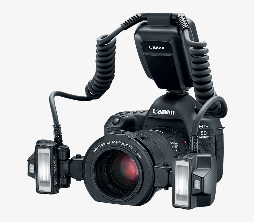 Canon Mt-26ex-rt Macro Twin Lite Flash Unit, transparent png