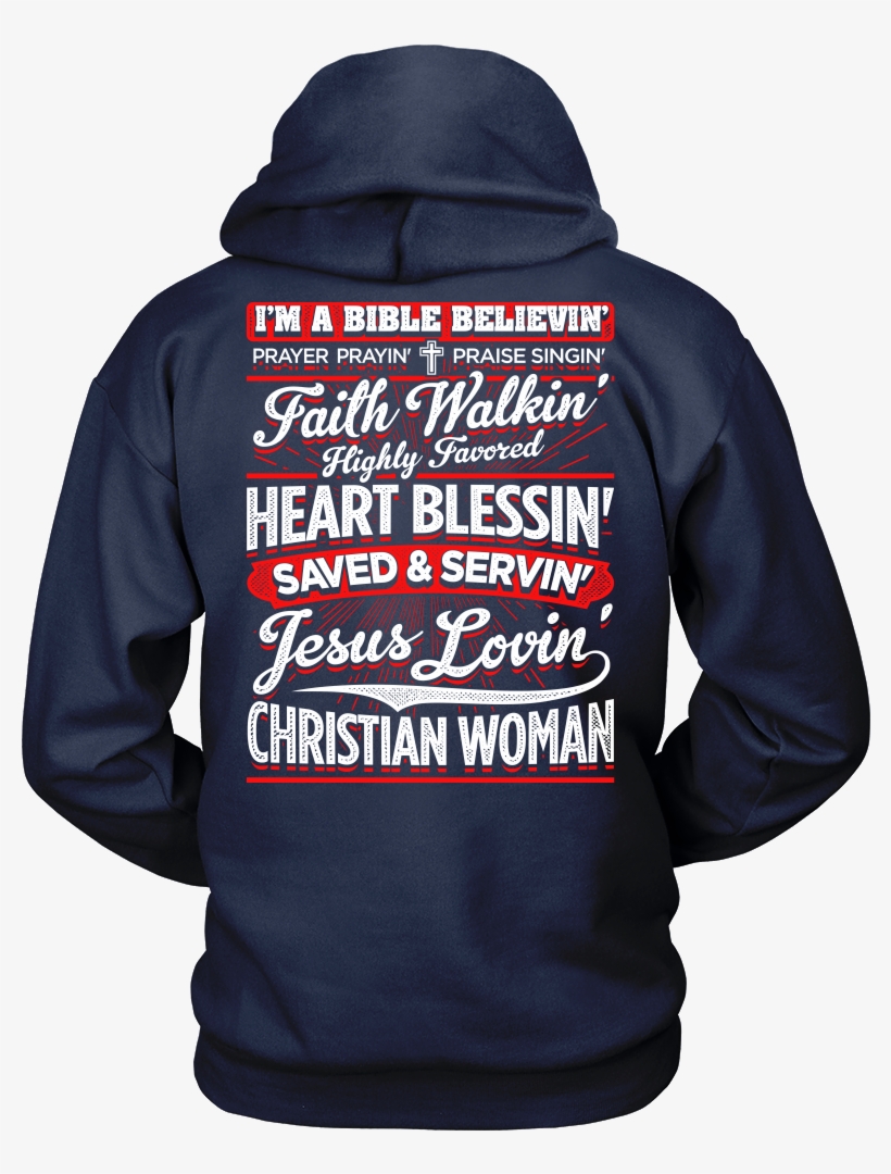 "jesus Lovin' Christian Woman" Shirts - First Order, transparent png