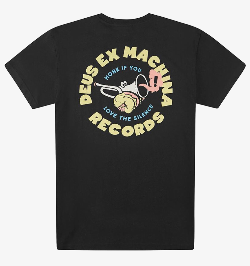 Skronk Tee - Black - T-shirt, transparent png
