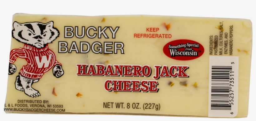 Bucky Badger Exact Weight Habanero Jack Cheese - Wisconsin Badgers Fun Gripper 9.0 Soft Flying Disc, transparent png